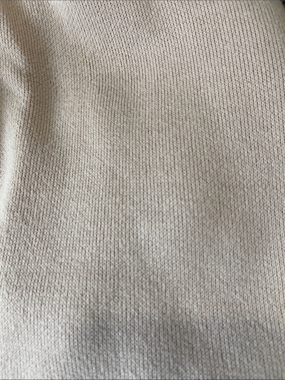 ZARA Cream Off-Shoulder Knit Top - Picture 4 of 4